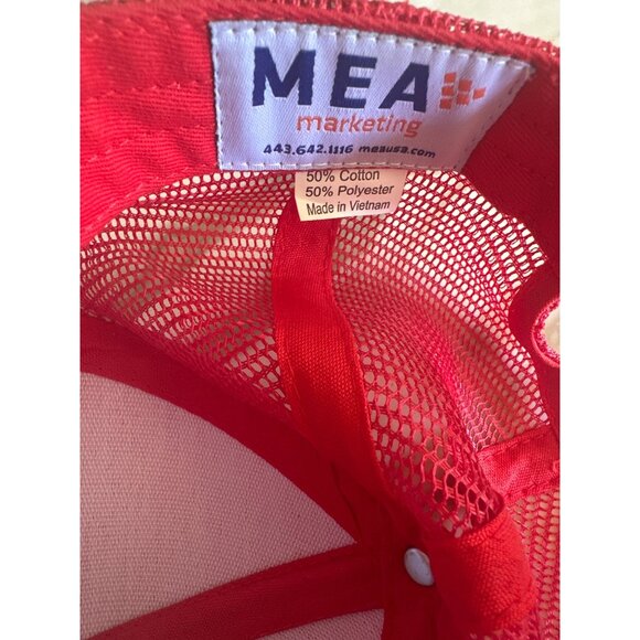 Red Gold Tomatoes Red Trucker Hat Cap Adjustable Snapback - Picture 5 of 6